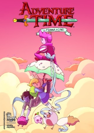 ADVENTURE TIME CON FIONNA Y CAKE