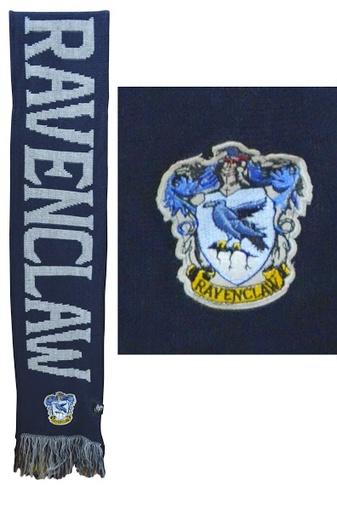 BUFANDA ESCRITA HARRY POTTER RAVENCLAW