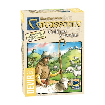 CARCASSONNE - COLINAS Y OVEJAS