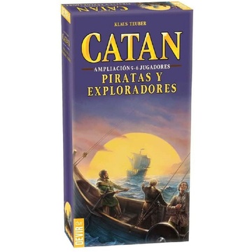 CATAN - PIRATAS Y EXPLORADORES AMPLIACION 5-6 JUGADORES