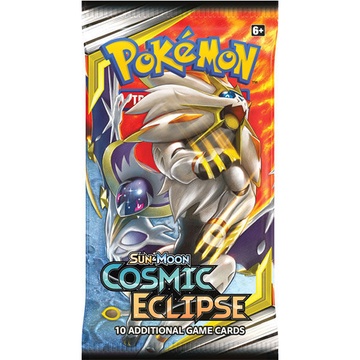POKEMON BOOSTER X 10 CARTAS - SUN & MOON - COSMIC ECLIPSE