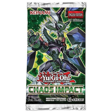 YUGIOH BOOSTER 9 CARTAS - CHAOS IMPACT