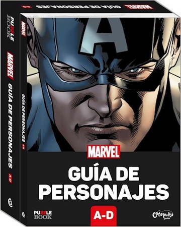 ROMPECABEZAS + GUIA DE PERSONAJES - CAPITAN AMERICA