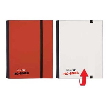 ALBUM ULTRA PRO - PRO BINDER ROJO Y BLANCO 4 BOLSILLOS